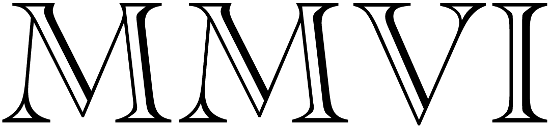 MMVI Logo